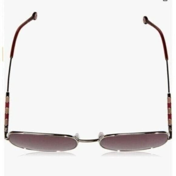 Carolina Herrera Sunglasses CH0035 Designer Square Oversized Gold Retro - Picture 9 of 15